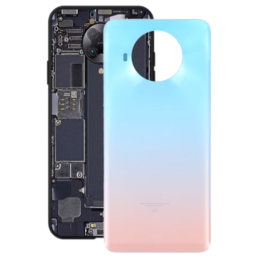 Glass Battery Back Cover for Xiaomi Redmi Note 9 Pro 5G/Mi 10T Lite 5G - Repair & Spare Parts by buy2fix | Online Shopping UK | buy2fix