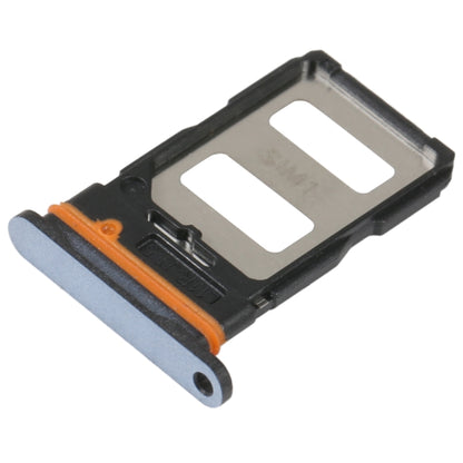 SIM Card Tray + SIM Card Tray For Xiaomi Redmi K40s (Blue) - Card Tray by buy2fix | Online Shopping UK | buy2fix
