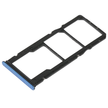 SIM Card Tray + SIM Card Tray + Micro SD Card Tray For Xiaomi Redmi Note 11S 5G (Blue) - Card Tray by buy2fix | Online Shopping UK | buy2fix