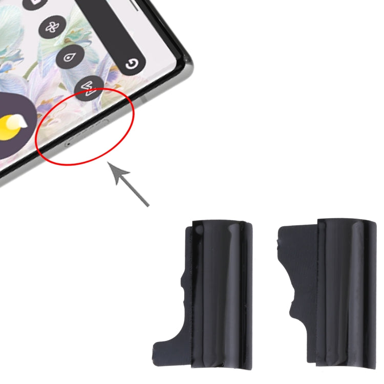For Google Pixel 6 Pro 1 Pair Camera Lens Buckle - Repair & Spare Parts by buy2fix | Online Shopping UK | buy2fix