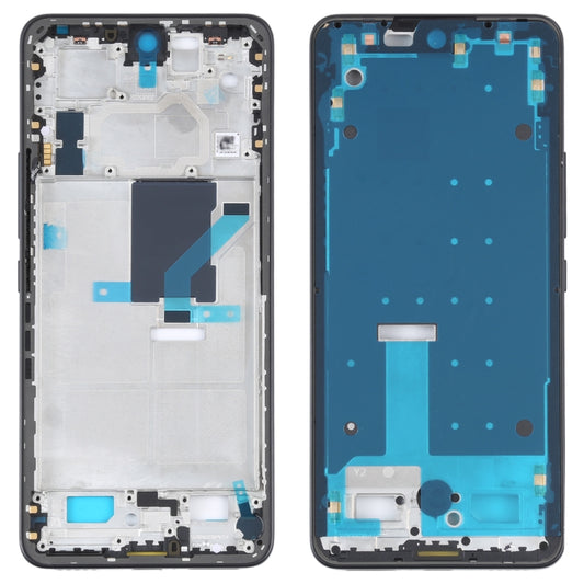 For Xiaomi 12 Lite Original Front Housing LCD Frame Bezel Plate (Black) - Repair & Spare Parts by buy2fix | Online Shopping UK | buy2fix