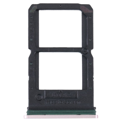For OPPO Reno SIM Card Tray + SIM / Micro SD Card Tray (Gold) - Card Socket by buy2fix | Online Shopping UK | buy2fix