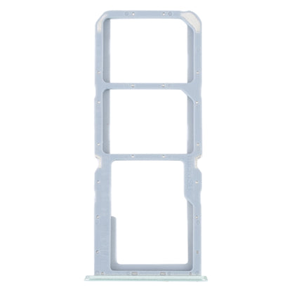 For Realme C30 SIM Card Tray + SIM Card Tray + Micro SD Card Tray (Green) - Card Socket by buy2fix | Online Shopping UK | buy2fix