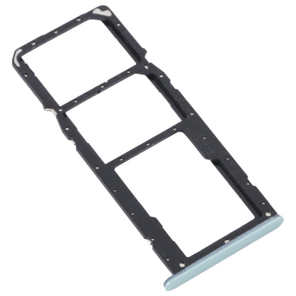 For Realme C35 SIM Card Tray + SIM Card Tray + Micro SD Card Tray (Green) - Card Socket by buy2fix | Online Shopping UK | buy2fix
