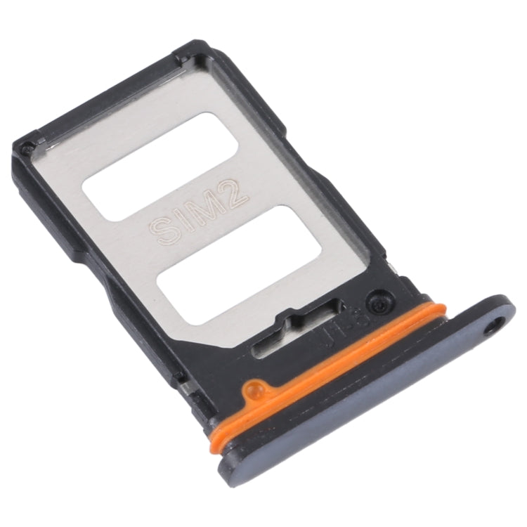 For Xiaomi Redmi K50 Ultra SIM Card Tray + SIM Card Tray (Black) - Card Tray by buy2fix | Online Shopping UK | buy2fix