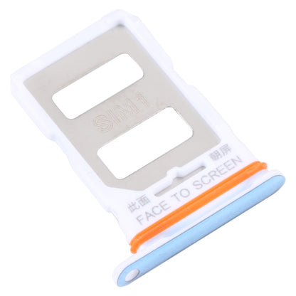 For Xiaomi Redmi K50 Ultra SIM Card Tray + SIM Card Tray (Blue) - Card Tray by buy2fix | Online Shopping UK | buy2fix