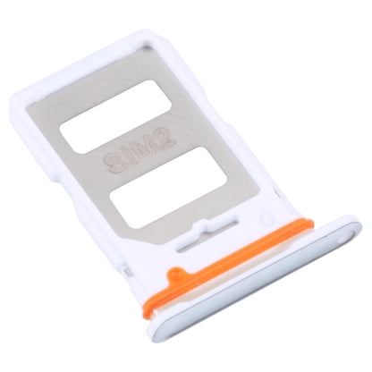 For Xiaomi Redmi K50 Ultra SIM Card Tray + SIM Card Tray (Silver) - Card Tray by buy2fix | Online Shopping UK | buy2fix