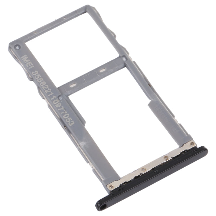 For Alcatel 3X 2019 Original SIM Card Tray + SIM / Micro SD Card Tray (Black) - Repair & Spare Parts by buy2fix | Online Shopping UK | buy2fix