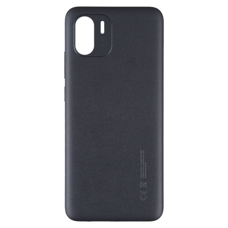 For Xiaomi Redmi A1 / Redmi A1+ Original Battery Back Cover(Black) - Repair & Spare Parts by buy2fix | Online Shopping UK | buy2fix