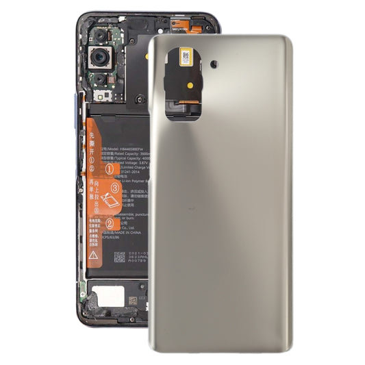 For Huawei Nova 10 OEM Glass Battery Back Cover(Gold) - Repair & Spare Parts by buy2fix | Online Shopping UK | buy2fix