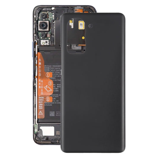 For Huawei Nova 10 Pro OEM Glass Battery Back Cover(Black) - Repair & Spare Parts by buy2fix | Online Shopping UK | buy2fix