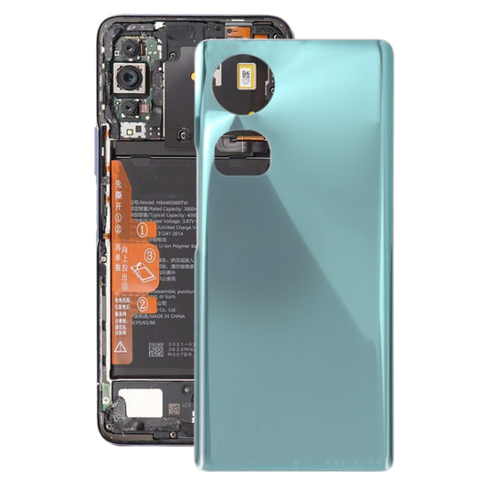 For Honor 70 OEM Glass Battery Back Cover(Green) - Repair & Spare Parts by buy2fix | Online Shopping UK | buy2fix