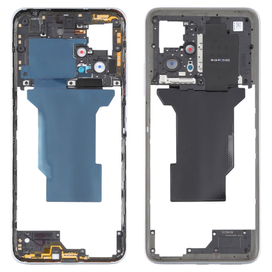 For Xiaomi Redmi Note 11T Pro / Note 11T Pro+ / Poco X4 GT Middle Frame Bezel Plate (Silver) - Repair & Spare Parts by buy2fix | Online Shopping UK | buy2fix