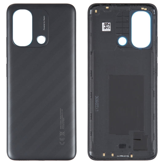For Xiaomi Redmi 12C Original Battery Back Cover(Black) - Repair & Spare Parts by buy2fix | Online Shopping UK | buy2fix
