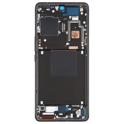 For Xiaomi 12S Ultra Original Front Housing LCD Frame Bezel Plate (Black) - Repair & Spare Parts by buy2fix | Online Shopping UK | buy2fix
