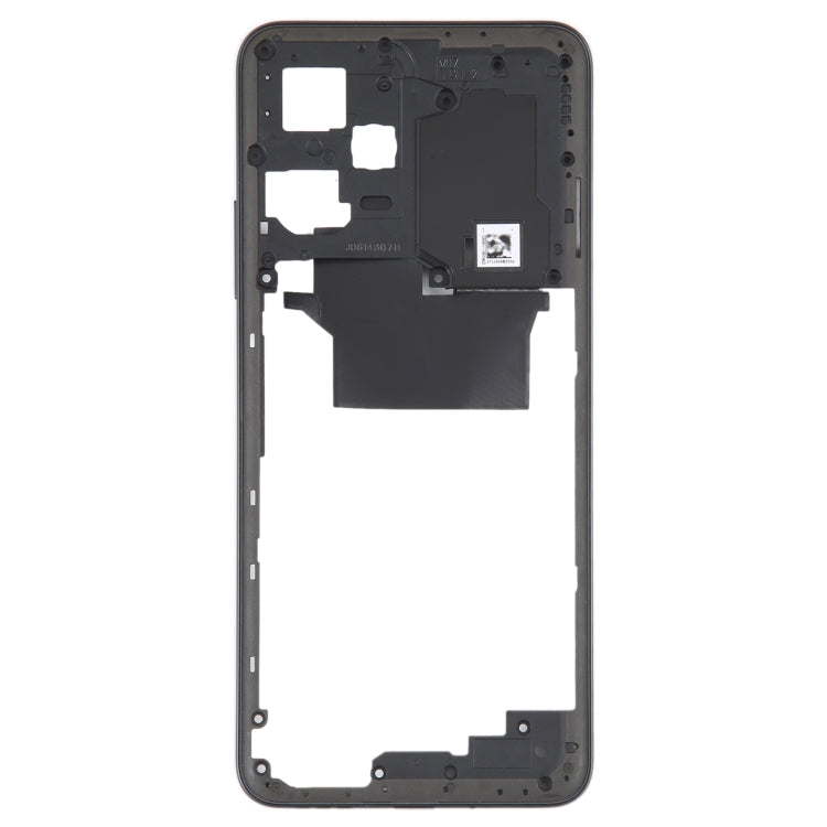 For Xiaomi Redmi Note 12 Middle Frame Bezel Plate (Black) - Repair & Spare Parts by buy2fix | Online Shopping UK | buy2fix