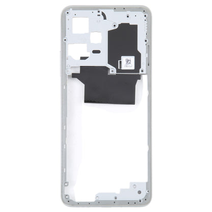 For Xiaomi Redmi Note 12 Middle Frame Bezel Plate (White) - Repair & Spare Parts by buy2fix | Online Shopping UK | buy2fix