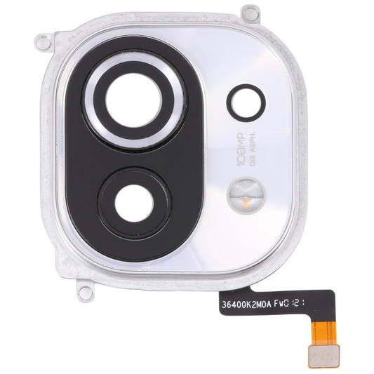 For Xiaomi Mi 11 Back Camera Lens Frame (White) - Repair & Spare Parts by buy2fix | Online Shopping UK | buy2fix