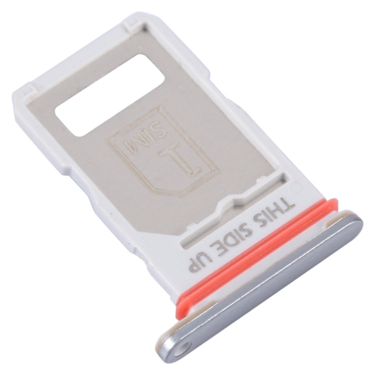 For Motorola Edge 30 Neo Original SIM Card Tray + SIM Card Tray (Silver) - Repair & Spare Parts by buy2fix | Online Shopping UK | buy2fix