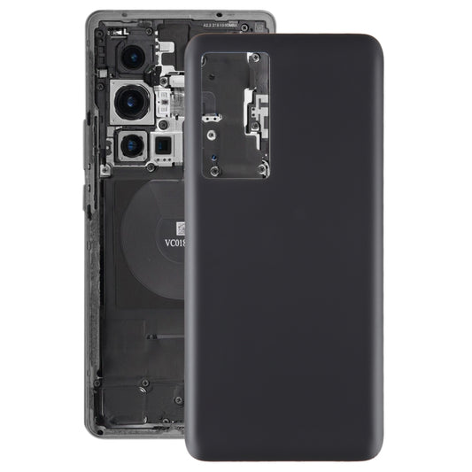 For vivo X70 OEM Glass Battery Back Cover(Black) - Repair & Spare Parts by buy2fix | Online Shopping UK | buy2fix