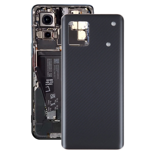 For vivo iQOO 9 OEM Glass Battery Back Cover(Black) - Repair & Spare Parts by buy2fix | Online Shopping UK | buy2fix