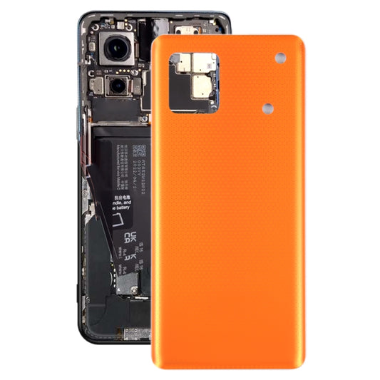 For vivo iQOO 9 OEM Glass Battery Back Cover(Orange) - Repair & Spare Parts by buy2fix | Online Shopping UK | buy2fix
