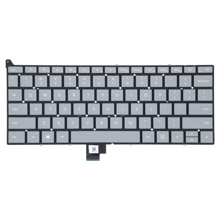US Version Keyboard with Power Button for Microsoft Surface Laptop Go 1934(Grey) - Repair & Spare Parts by buy2fix | Online Shopping UK | buy2fix