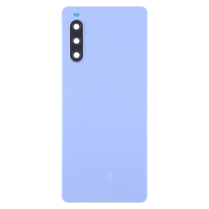 For Sony Xperia 10 IV Original Battery Back Cover(Purple) - Repair & Spare Parts by buy2fix | Online Shopping UK | buy2fix