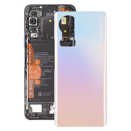For Honor 80 OEM Glass Battery Back Cover(Pink) - Repair & Spare Parts by buy2fix | Online Shopping UK | buy2fix