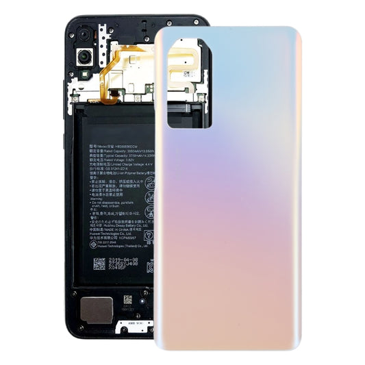 For Honor 80 Pro OEM Glass Battery Back Cover(Pink) - Repair & Spare Parts by buy2fix | Online Shopping UK | buy2fix
