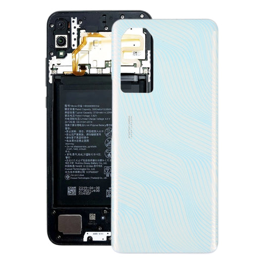 For Honor 80 Pro OEM Glass Battery Back Cover(White) - Repair & Spare Parts by buy2fix | Online Shopping UK | buy2fix