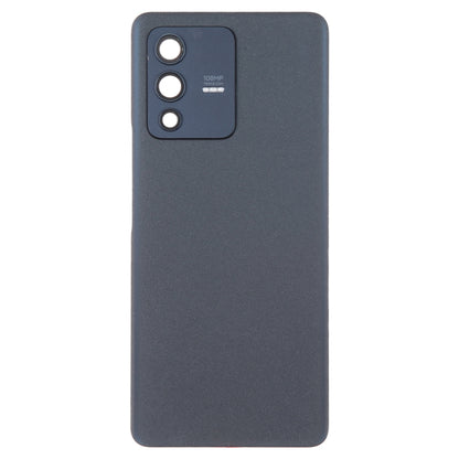 For vivo V23 Pro Original Battery Back Cover with Camera Lens Cover(Black) - Repair & Spare Parts by buy2fix | Online Shopping UK | buy2fix