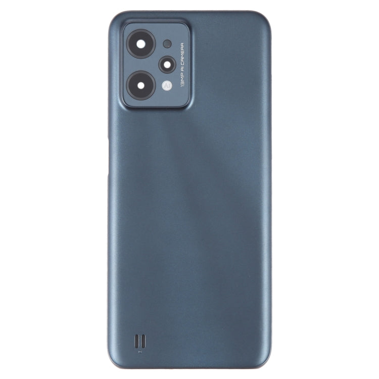 For Realme C31 Original Battery Back Cover with Camera Lens Cover(Dark Green) - Repair & Spare Parts by buy2fix | Online Shopping UK | buy2fix