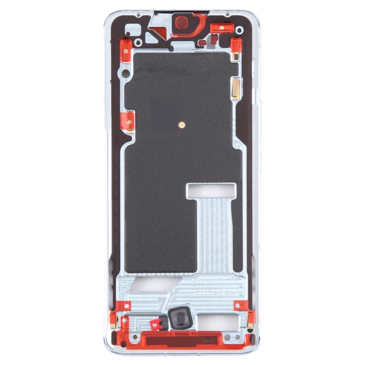 For Honor Magic4 Original Front Housing LCD Frame Bezel Plate (Blue) -  by buy2fix | Online Shopping UK | buy2fix