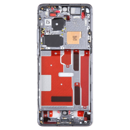 For Huawei P50 Pro Original Front Housing LCD Frame Bezel Plate (Black) -  by buy2fix | Online Shopping UK | buy2fix