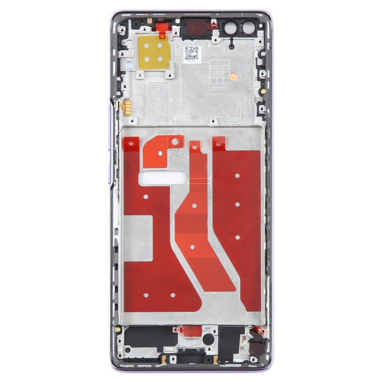 For Huawei nova 9 Pro Original Front Housing LCD Frame Bezel Plate (Purple) -  by buy2fix | Online Shopping UK | buy2fix