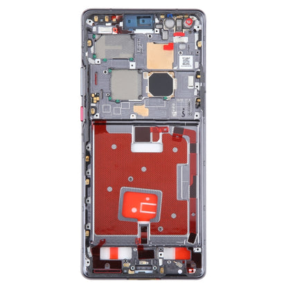 For Huawei Mate 40 Pro Original Front Housing LCD Frame Bezel Plate (Black) -  by buy2fix | Online Shopping UK | buy2fix