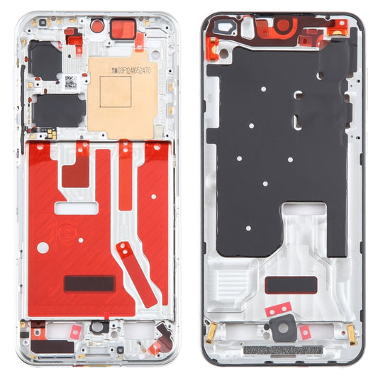 For Huawei P50 Original Front Housing LCD Frame Bezel Plate (Silver) -  by buy2fix | Online Shopping UK | buy2fix