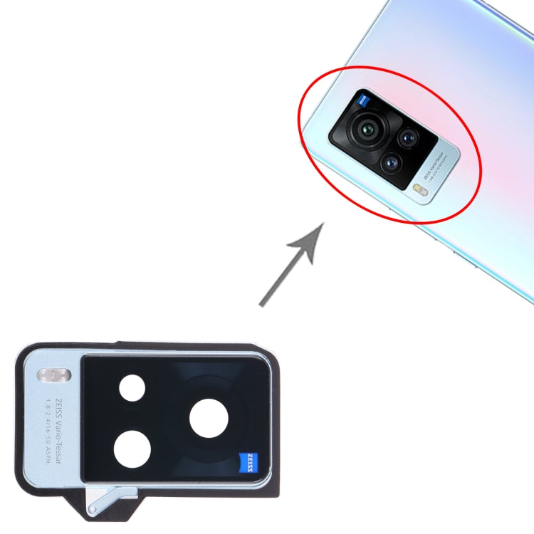 For vivo X60 Pro Global Original Camera Lens Cover (Blue) - Camera Parts by buy2fix | Online Shopping UK | buy2fix
