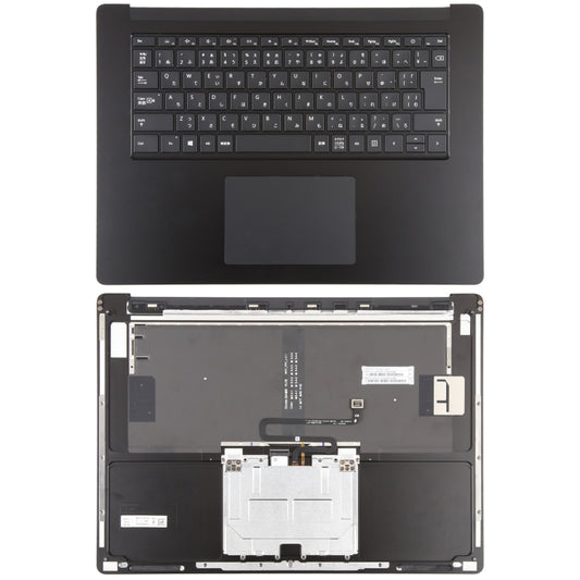 For Microsoft Surface Laptop 3 / 4 15 inch UK Japanese Version Keyboard with C Shell / Touch Board (Black) - Laptop Screen by buy2fix | Online Shopping UK | buy2fix
