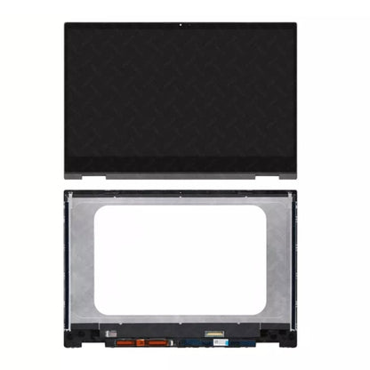LCD Screen For HP Pavilion X360 14-DW 14M-DW Digitizer Full Assembly with Frame (Black) - Others by buy2fix | Online Shopping UK | buy2fix
