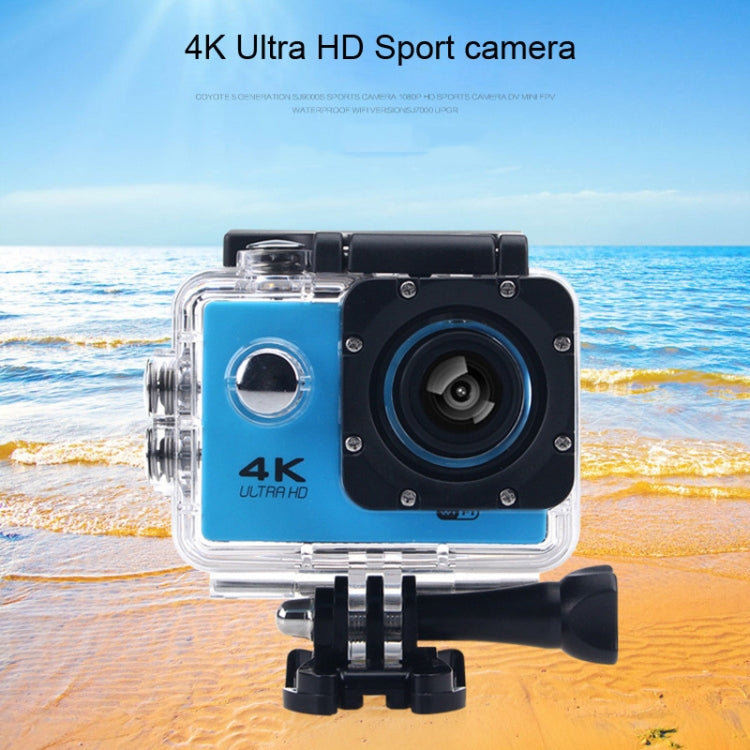 HAMTOD H9A Pro HD 4K WiFi Sport Camera with Remote Control & Waterproof Case, Generalplus 4247, 2.0 inch LCD Screen, 170 Degree A Wide Angle Lens(Black) - DJI & GoPro Accessories by HAMTOD | Online Shopping UK | buy2fix