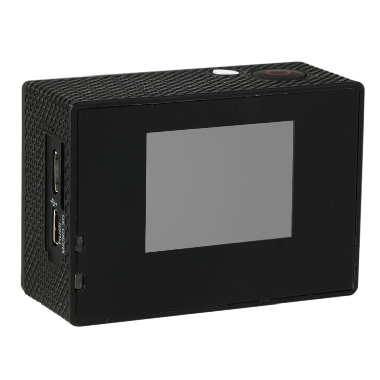 HAMTOD HF40 Sport Camera with 30m Waterproof Case, Generalplus 6624, 2.0 inch LCD Screen(Black) - DJI & GoPro Accessories by HAMTOD | Online Shopping UK | buy2fix