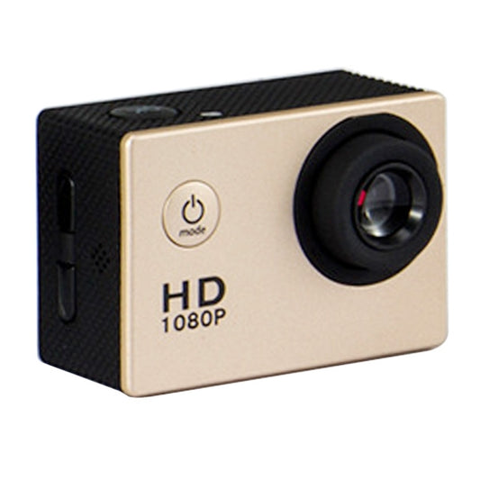 HAMTOD HF40 Sport Camera with 30m Waterproof Case, Generalplus 6624, 2.0 inch LCD Screen(Gold) - DJI & GoPro Accessories by HAMTOD | Online Shopping UK | buy2fix