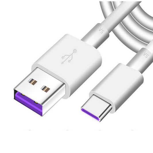 5A USB to USB-C / Type-C Flash Charging Data Cable, Cable Length: 2m - Mobile Accessories by buy2fix | Online Shopping UK | buy2fix