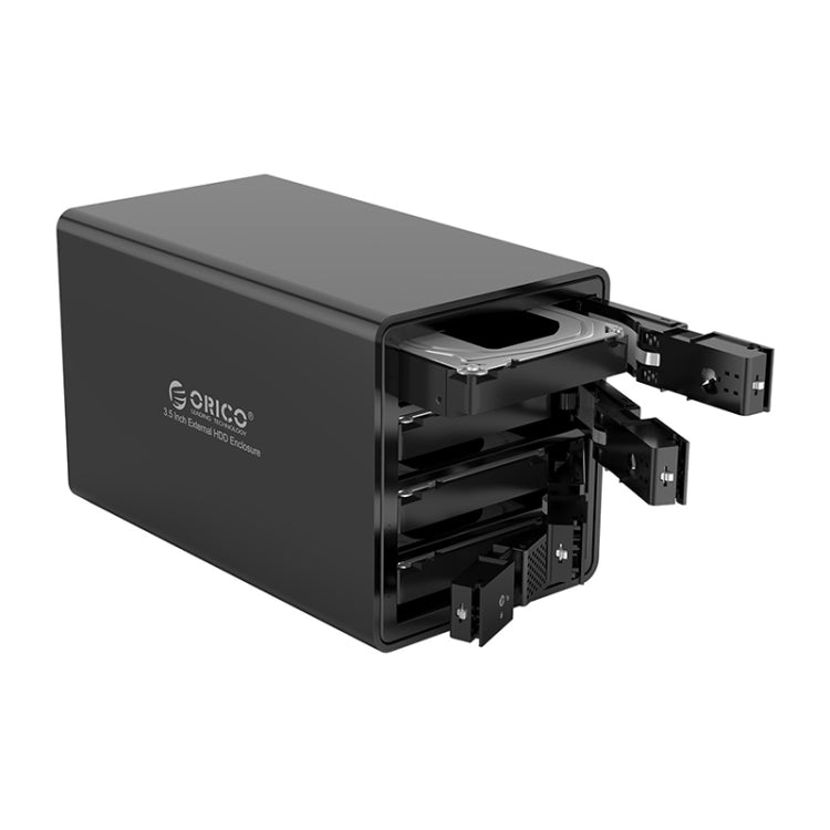 ORICO 9548RU3-BK 3.5-Inch External Hard Drive Enclosure with RAID - Computer & Networking by ORICO | Online Shopping UK | buy2fix