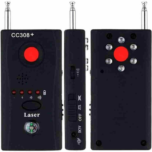 CC308 Full Range Camera Laser  Detector  Mini Wireless Camera Signal GSM Device Finder - Security by buy2fix | Online Shopping UK | buy2fix