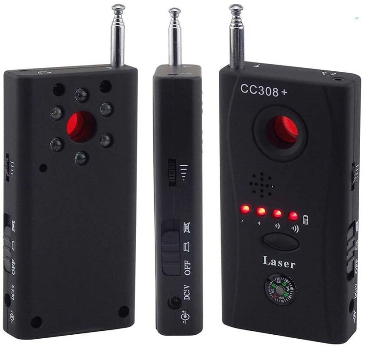 CC308 Full Range Camera Laser  Detector  Mini Wireless Camera Signal GSM Device Finder - Security by buy2fix | Online Shopping UK | buy2fix