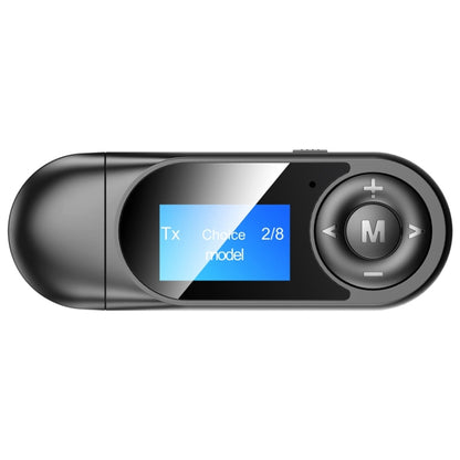 T13 Bluetooth 5.0 Drive-free USB Bluetooth Receiver and Transmitter with Screen - Apple Accessories by buy2fix | Online Shopping UK | buy2fix