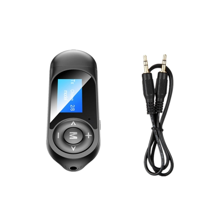 T13 Bluetooth 5.0 Drive-free USB Bluetooth Receiver and Transmitter with Screen - Apple Accessories by buy2fix | Online Shopping UK | buy2fix